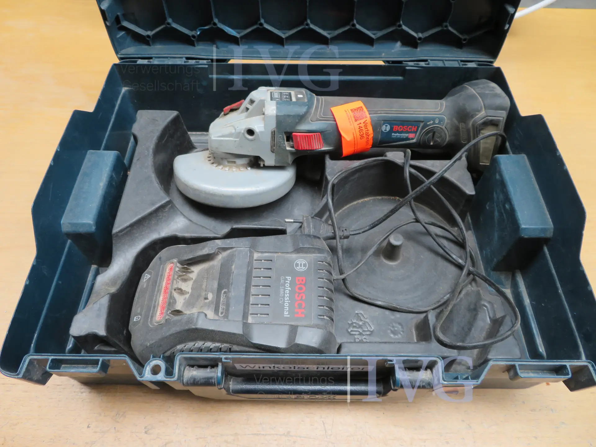 Akku-Winkelschleifer BOSCH GWS18V-10SC Professional